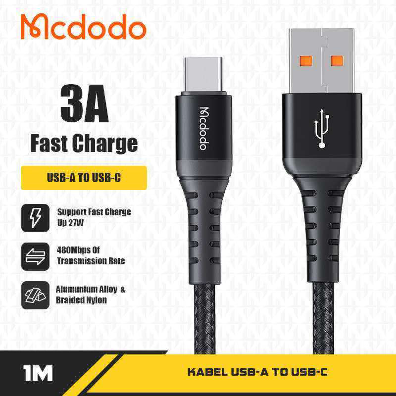Mcdodo CA3460 C-C 1.2M Blckxxx 100W 1.2m / 1.8 m – Function :