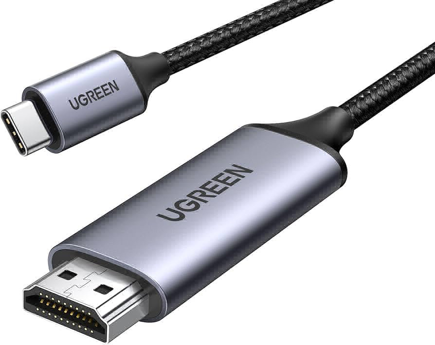 Ugreen 20478 C-C 50CM Blck 145 Watt 4K