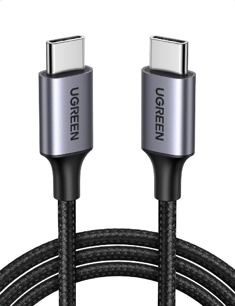 Ugreen 50150 Kabel USB Type C to C 60W 1 Meter Hitam