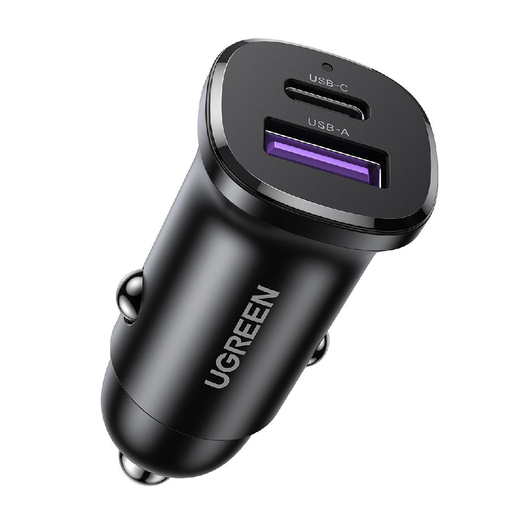 UGREEN Car Charger 25845 30W Hitam