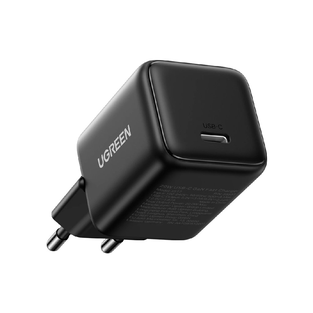 Ugreen 55553 Adaptor Charger 20W Hitam