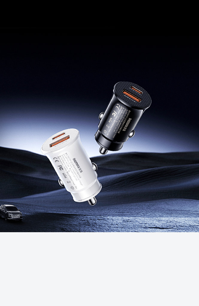 Remax RCC358 Car Charger Putih