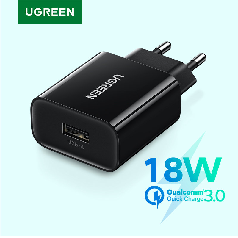 Spesifikasi Ugreen USB Fast Charger 18W: