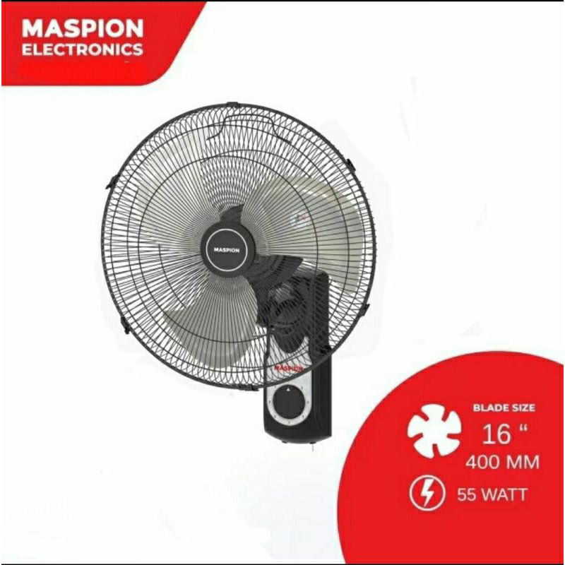 FAN Wall 16"MASP MWF-1609K 0.17kg)