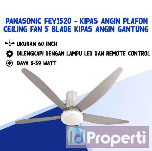Kipas Angin Ceiling Fan 60 Inch Panasonic FEY1520
