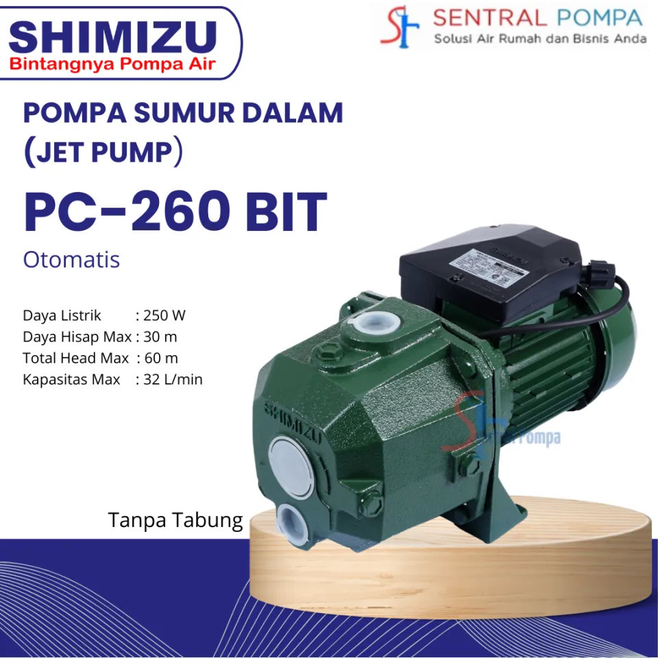 Pompa Shimizu PC260BIT+TBNG 250 Watt