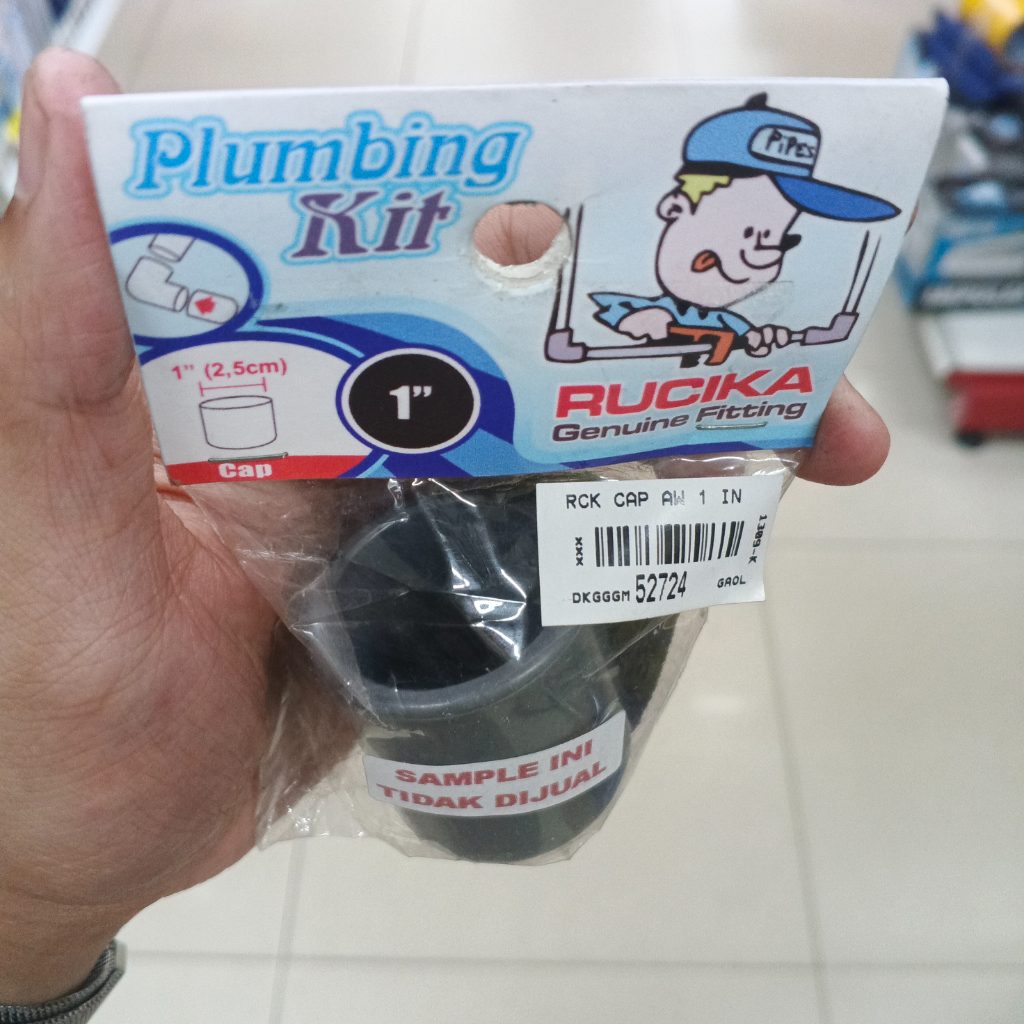 RUCIKA - DOP Tutup Pipa 1 inch