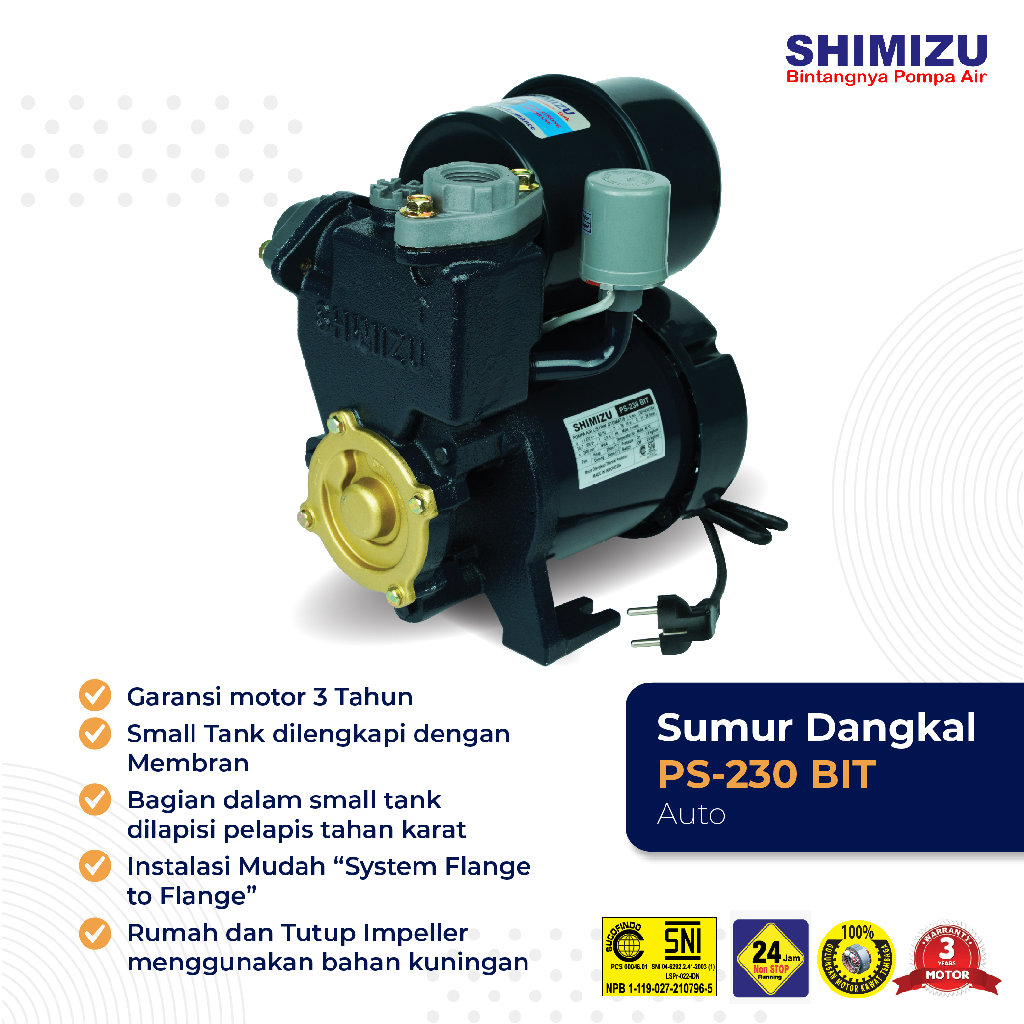 Pompa Shimizu PS 230BIT 200W
