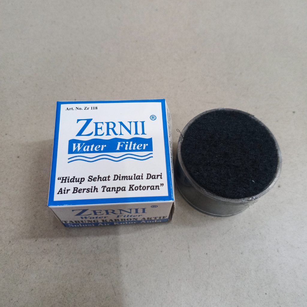 ZERNII Refil Karbon Aktif Saringan Filter Air Kran Keran 1Pcs