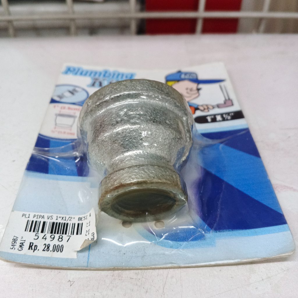 GE - Pipa V Sock Besi 1 x 1/2 Inch