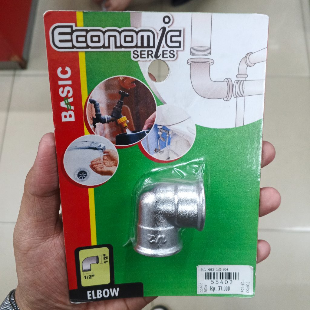 GE - Pipa Knee Stainless Steel 1/2 Inch