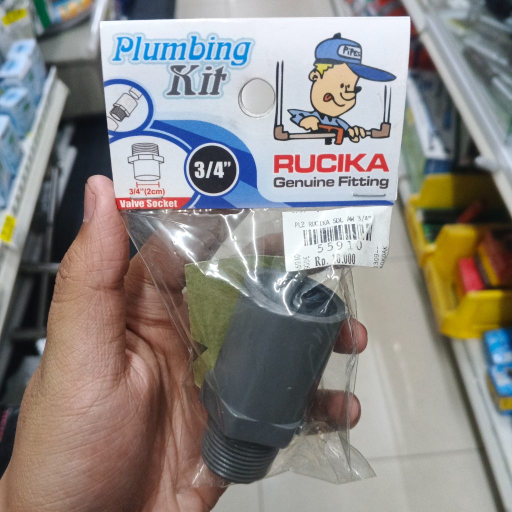 RUCIKA - Sok Drat Luar AW 3/4 inch