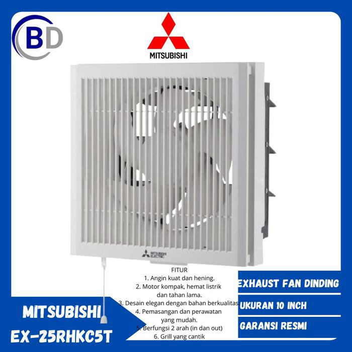 Mitsubishi Exahaus Dinding 10" EX25RH
