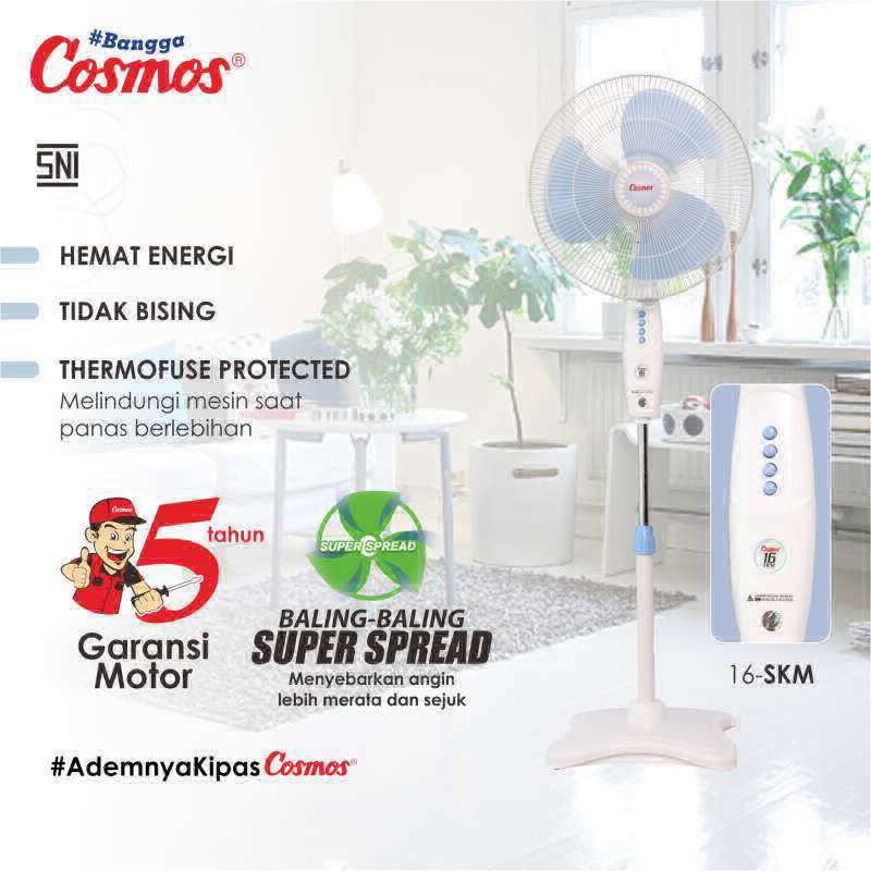FAN Stand 16"COSMOS 16-SEN 46 Watt · Baling - Baling : 3 · Jumlah