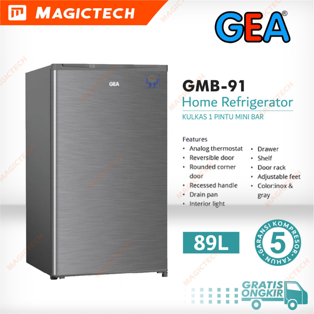 Kulkas Mini Bar GEA GMB91MNBAR/INO