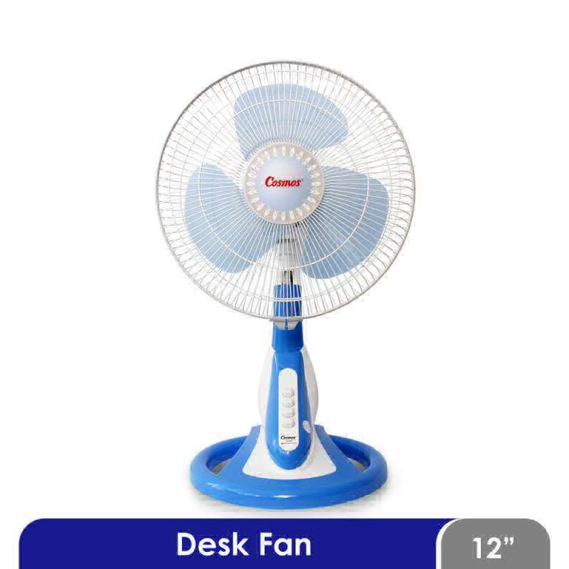 Desk Fan 12" Cosmos 12-DSF 37 Watt 220 Volt