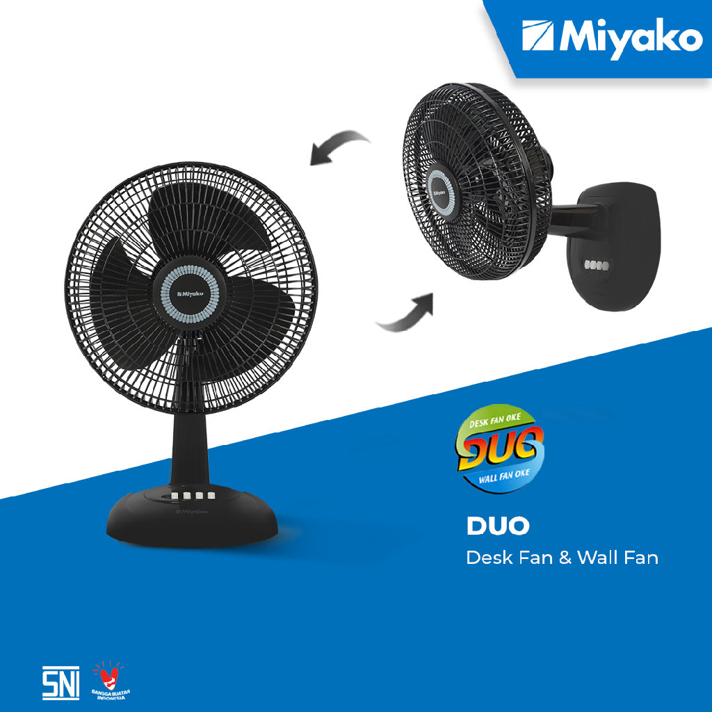 Desk Fan 12" Miyako KAD1228H