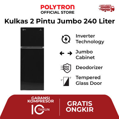 Kulkas 2 Pintu POLYTRON PRW29MN