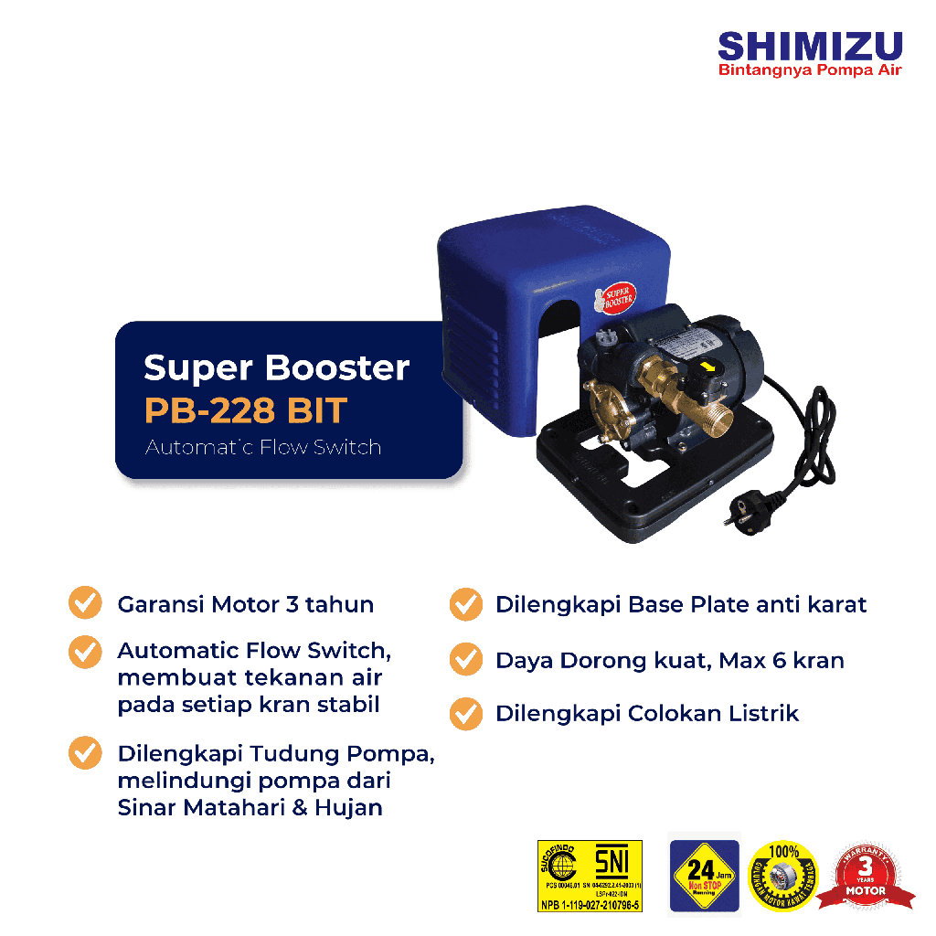 Pompa Shimizu PB-228BIT