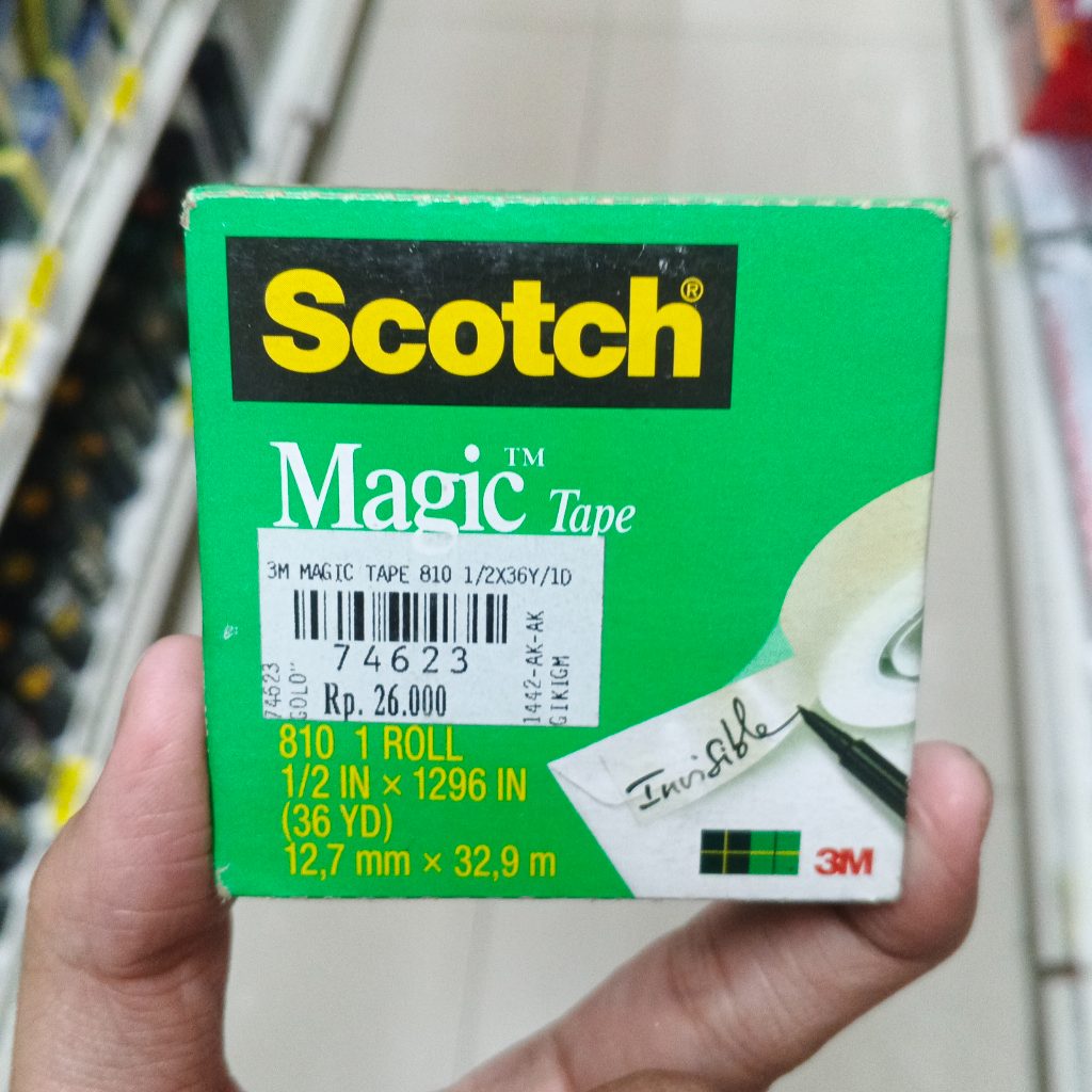 3M - Magic Tape 1/2 IN x 36 YD