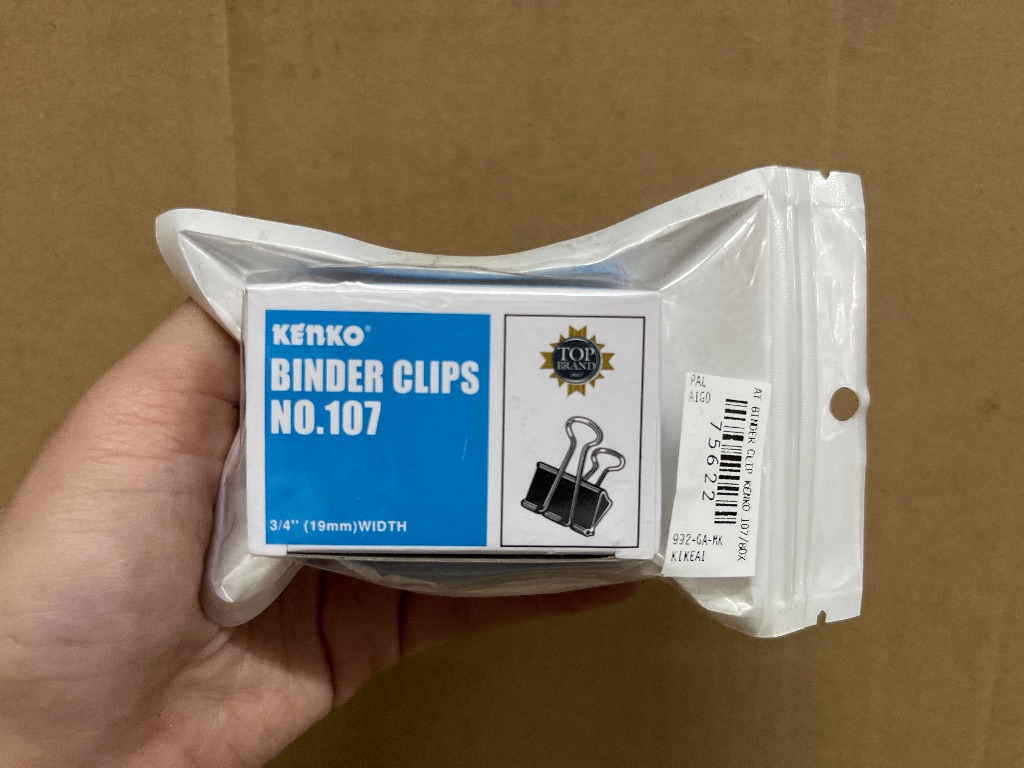 KENKO BINDER CLIP Alat Tulis Binder Klip Kenko 107