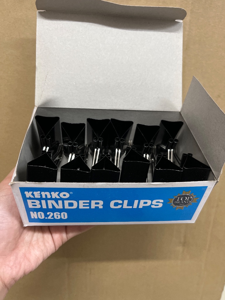 KENKO - Klip Jepit Kertas No. 260 Binder Clip