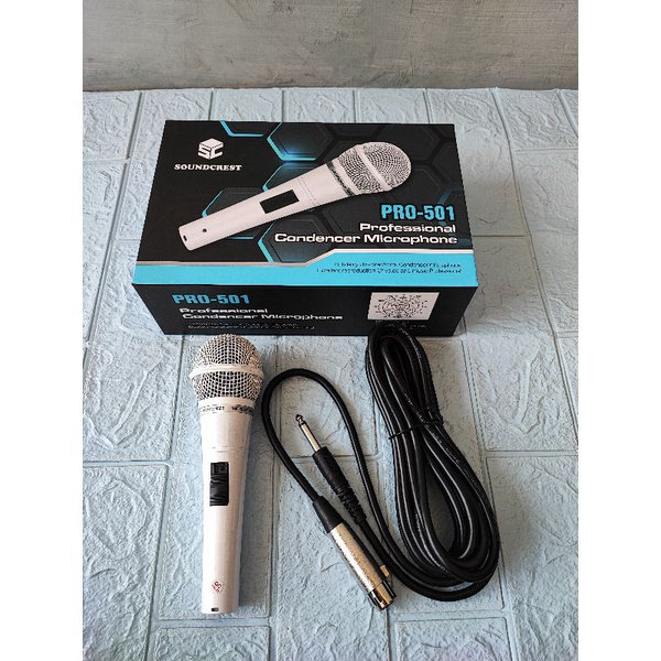 Soundcrest Mic Condencer  Micrphone Pro-501