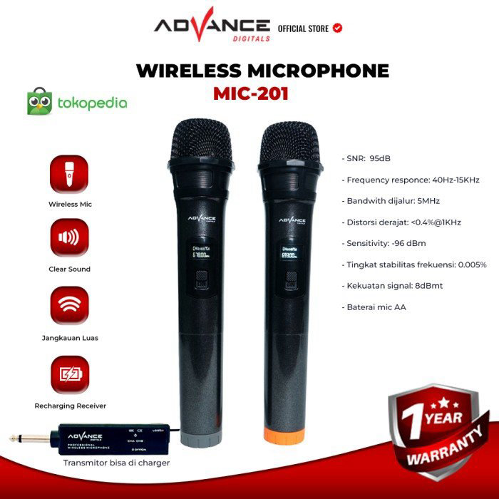 Advance MIC-201 40 HZ