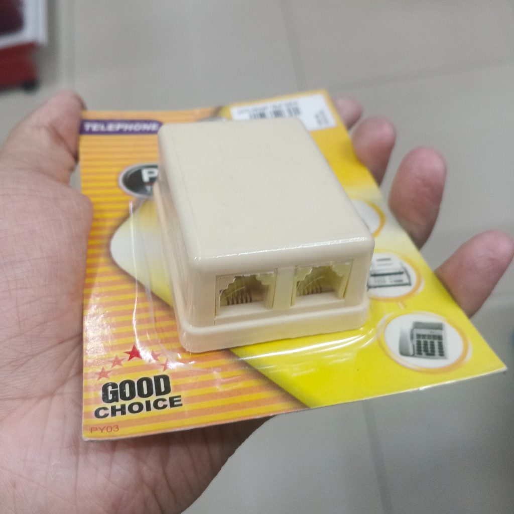 GE - Roset Telepon 2 Lubang
