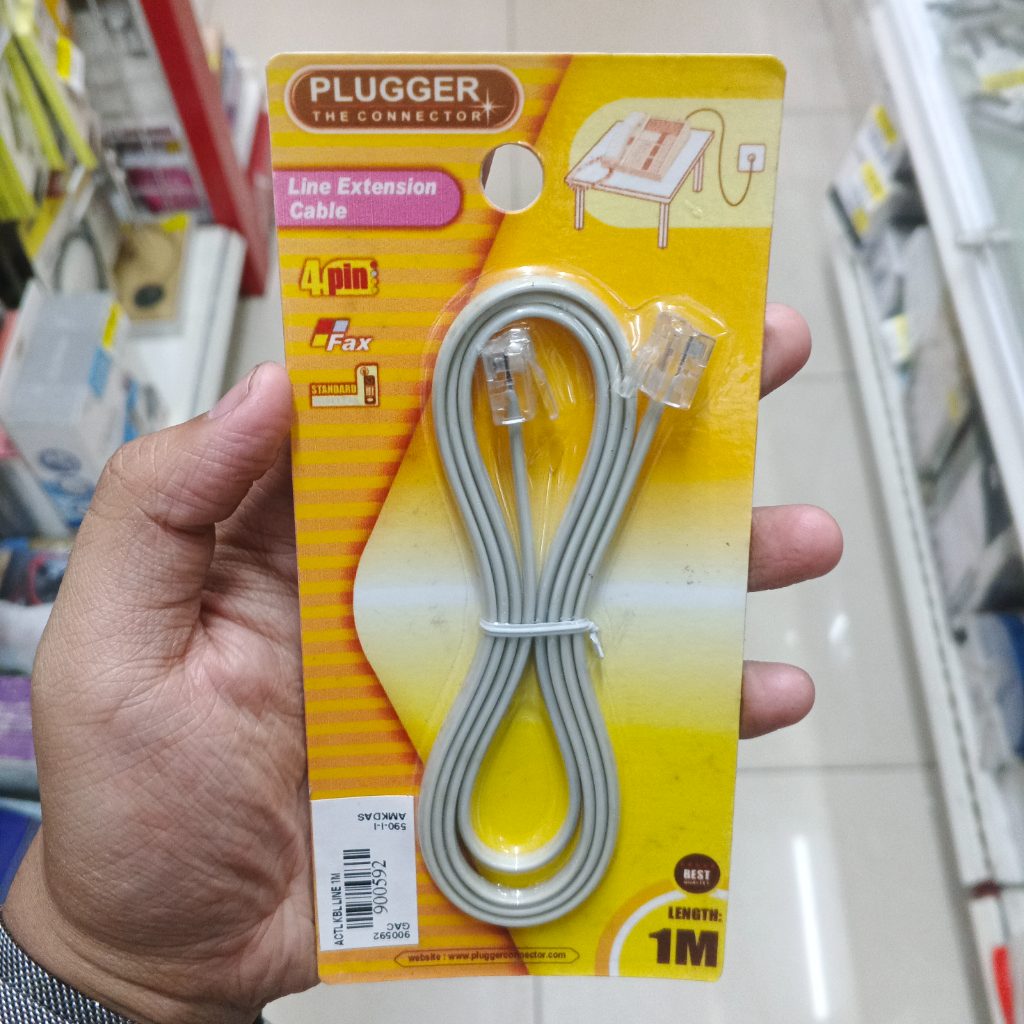 GE - Kabel Line Telepon 1 Meter