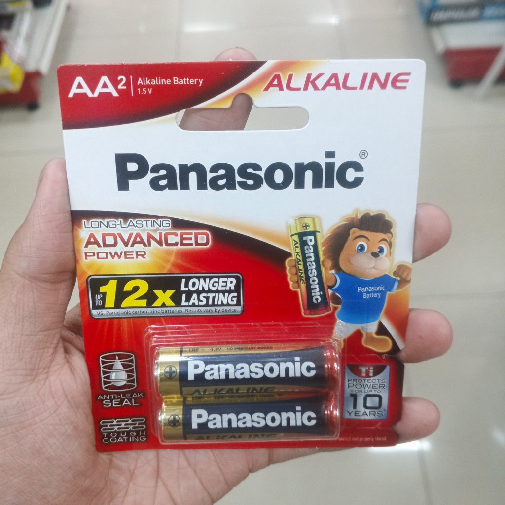PANASONIC - Baterai AA2 Alkaline Long Lasting