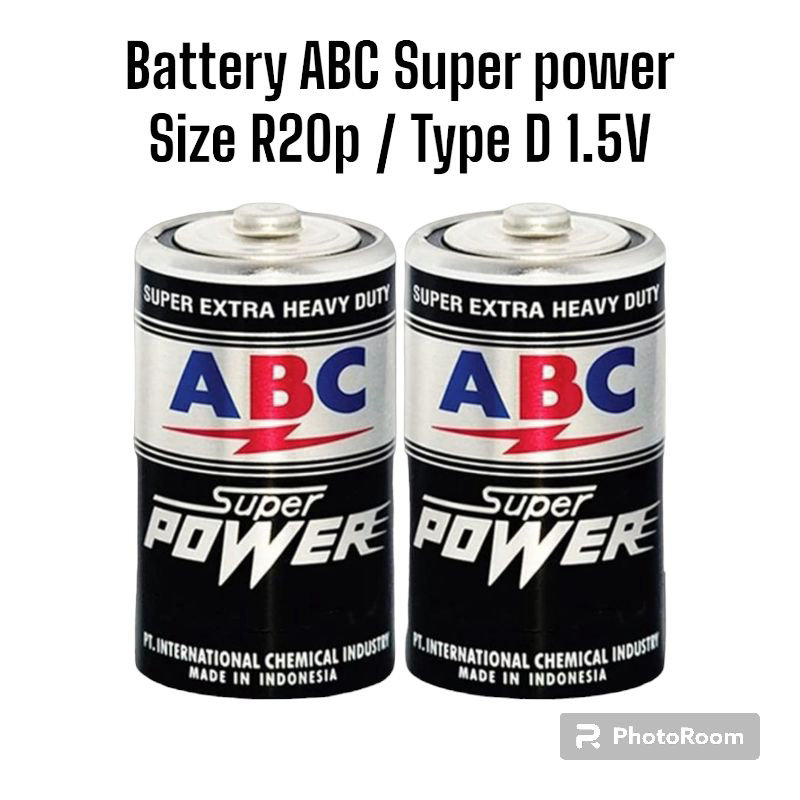 ABC - Baterai Type D Super Power